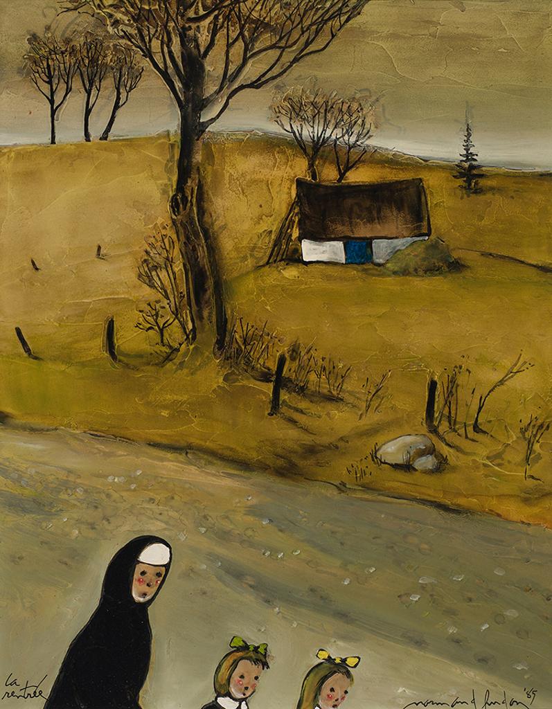 Normand Hudon (1929-1997) - La rentrée