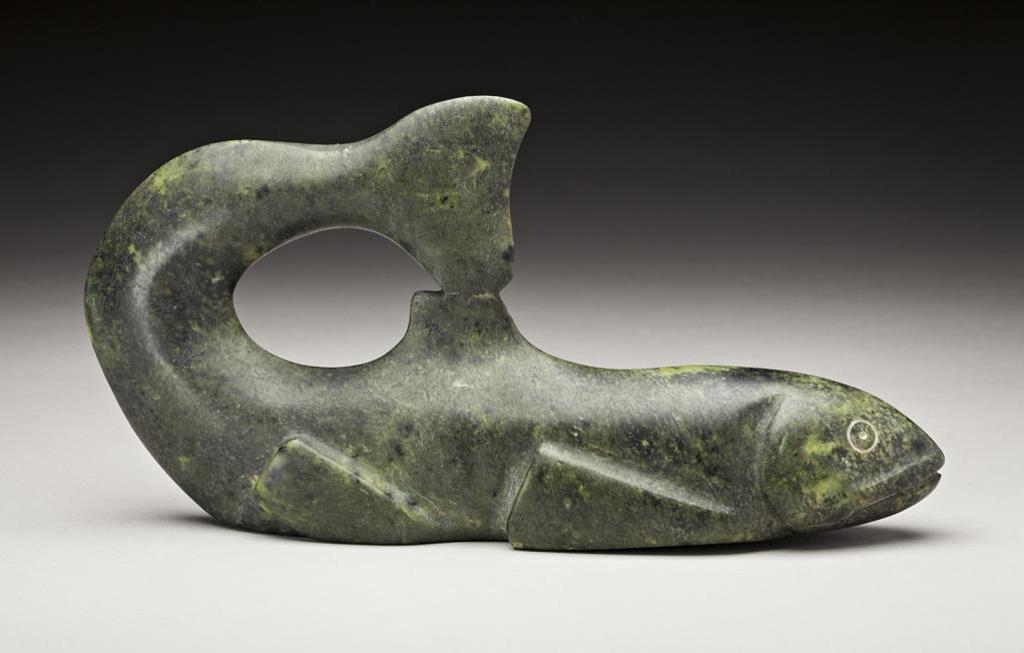 Simeonie Quppapik (1909-1974) - Fish, early-mid 1960s