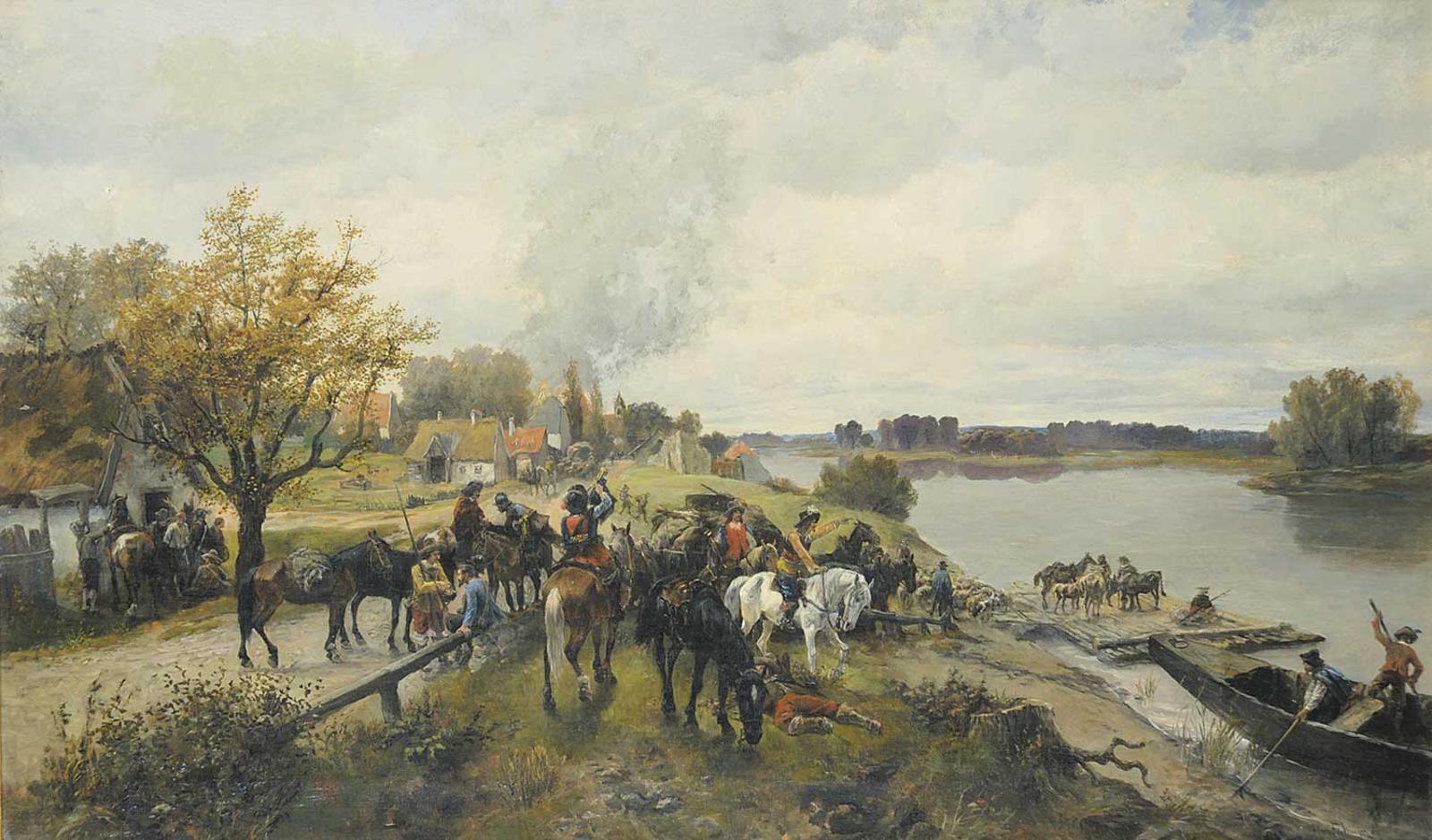 Alfred Ritter Von Malheim Friedlander - Untitled - The Retreat