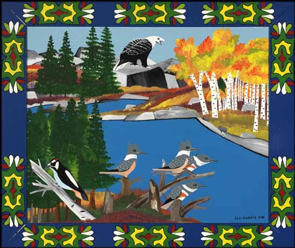 Joseph (Joe) Norris (1925-1996) - Eagle and Various Birds