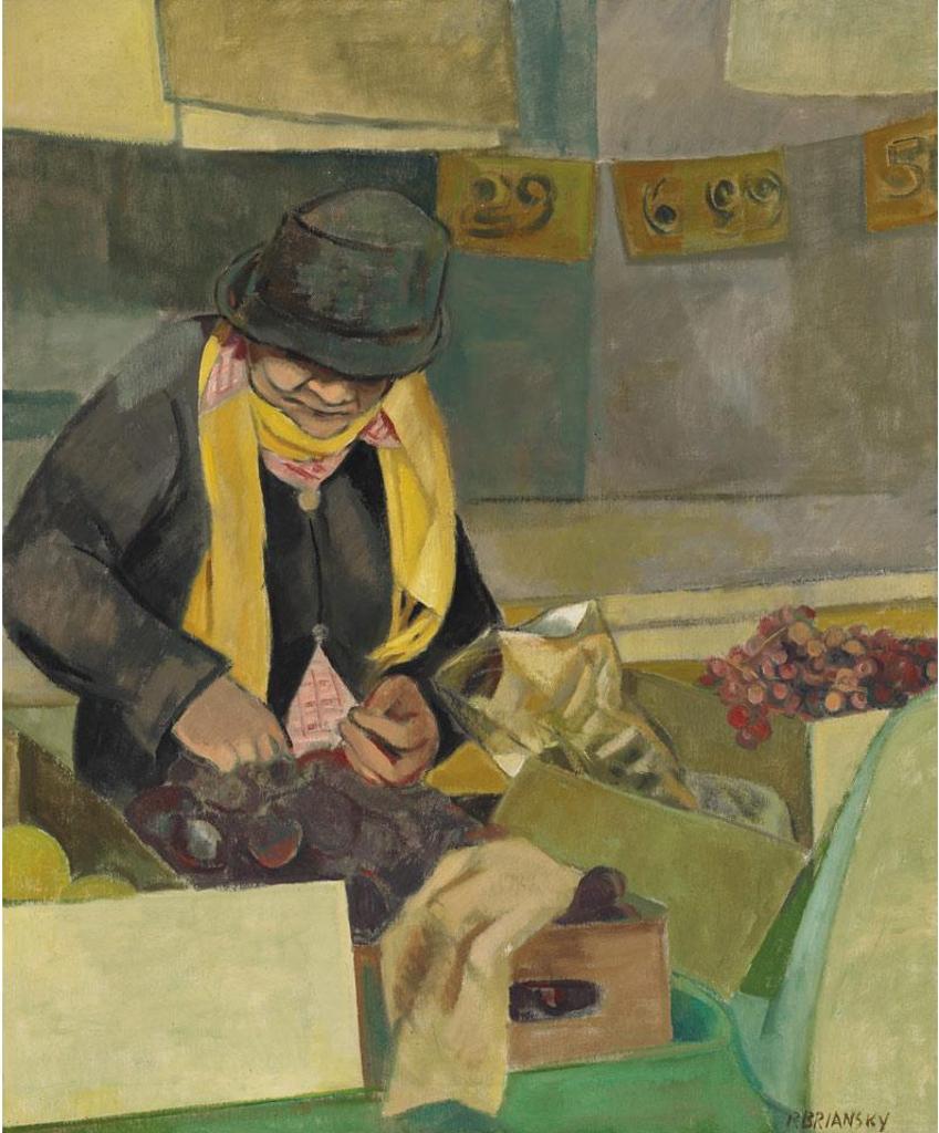 Rita Briansky (1925-1966) - Market Day