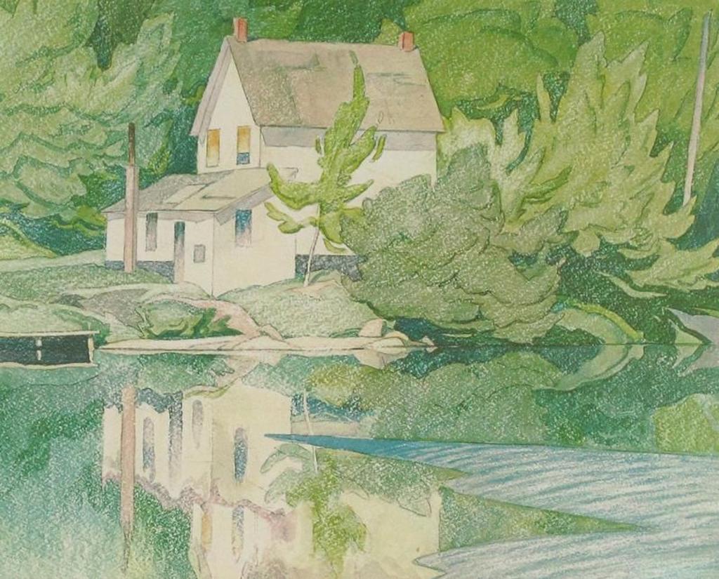 Alfred Joseph (A.J.) Casson (1898-1992) - -editioned #8/60; signed in pencil