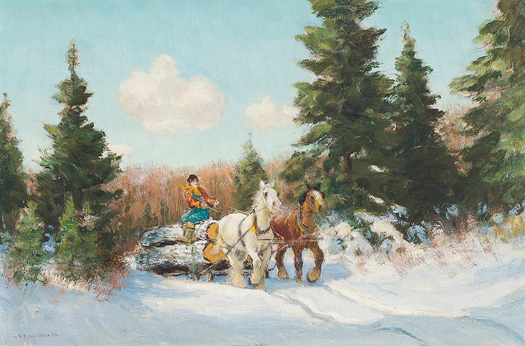 Frederick Simpson Coburn (1871-1960) - The Logging Team