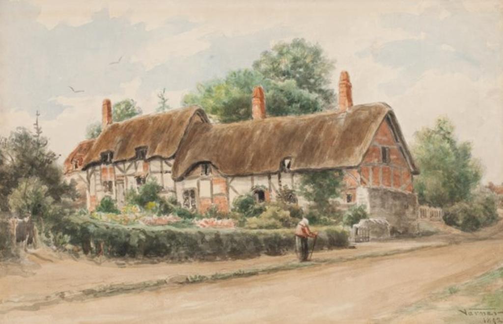 Frederick Arthur Verner (1836-1928) - Anne Hathaways Cottage