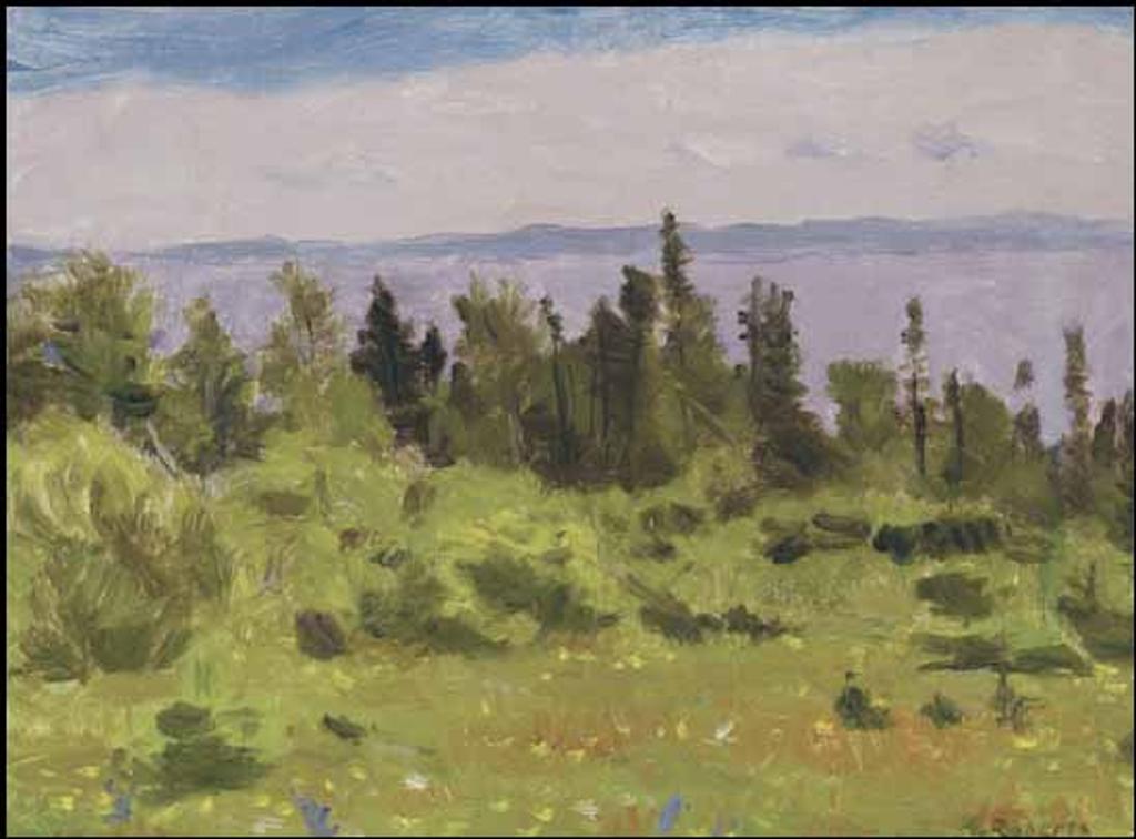 William Goodridge Roberts (1921-2001) - St. Lawrence River at Port-au-Persil
