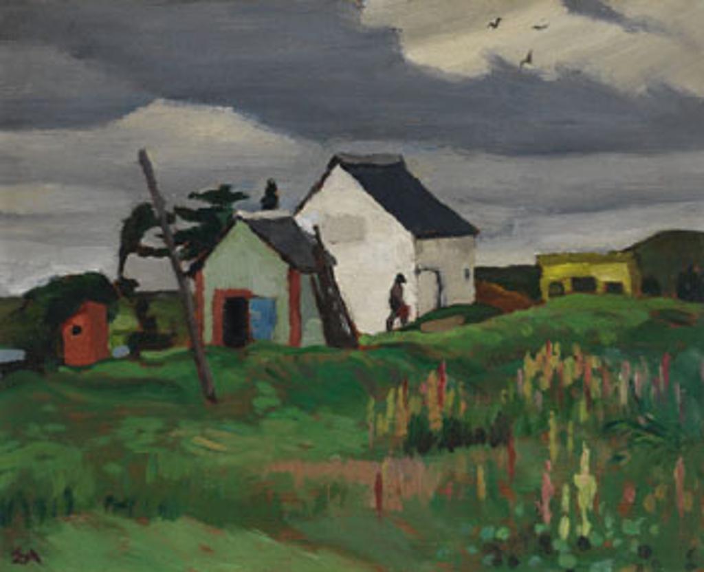 Edwin Headley Holgate (1892-1977) - Sheds at Natashquan