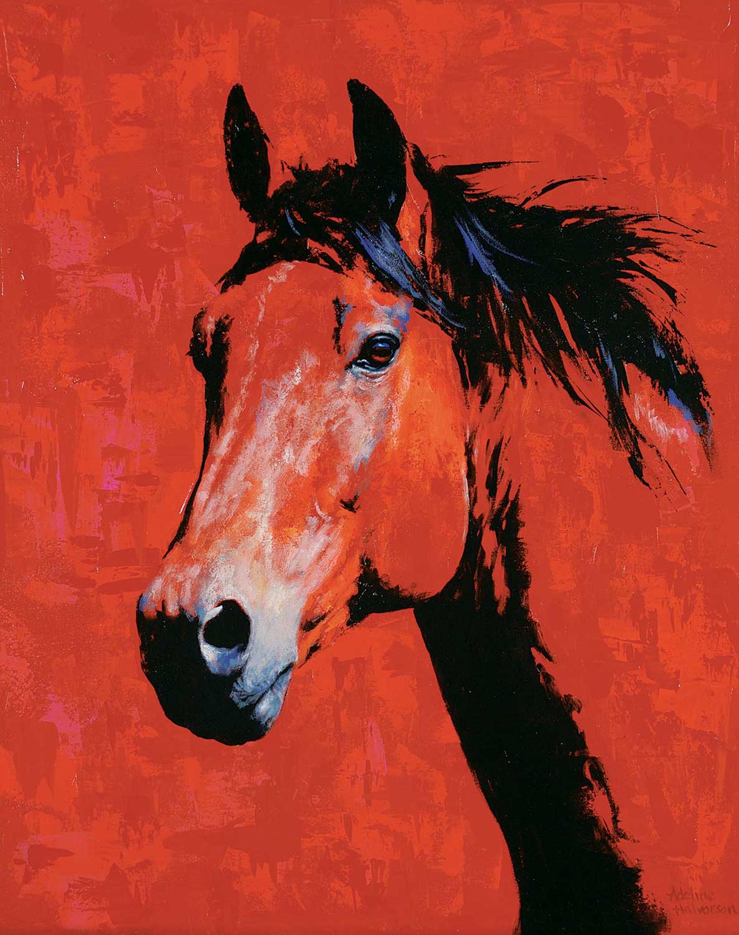 Adeline Halvorson (1957) - A Dash of Red