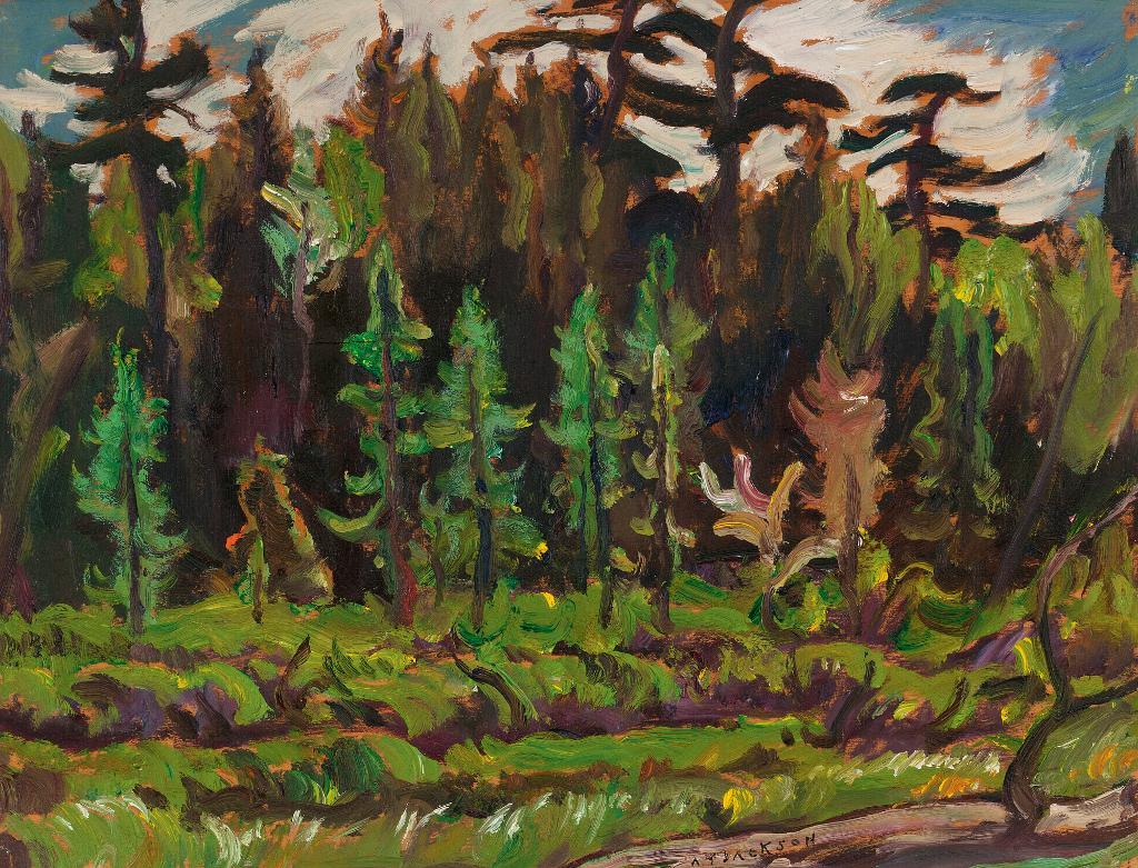 Alexander Young (A. Y.) Jackson (1882-1974) - Muskeg, Lake Superior