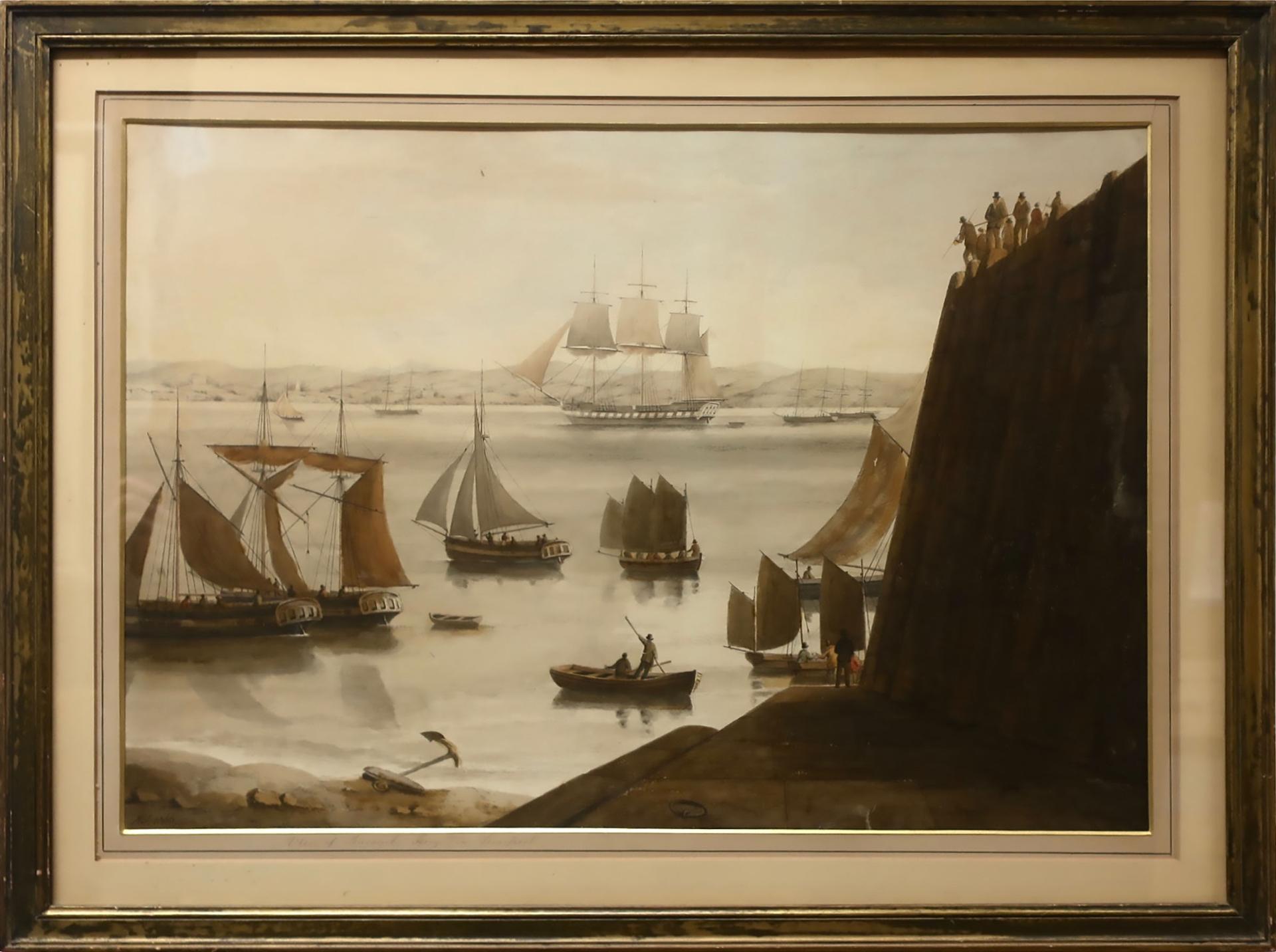 H.S - View Of Seacombe Ferry In Liverpool