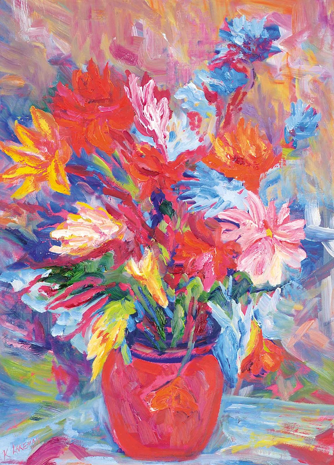 Katherine Lakeman - Red Vase