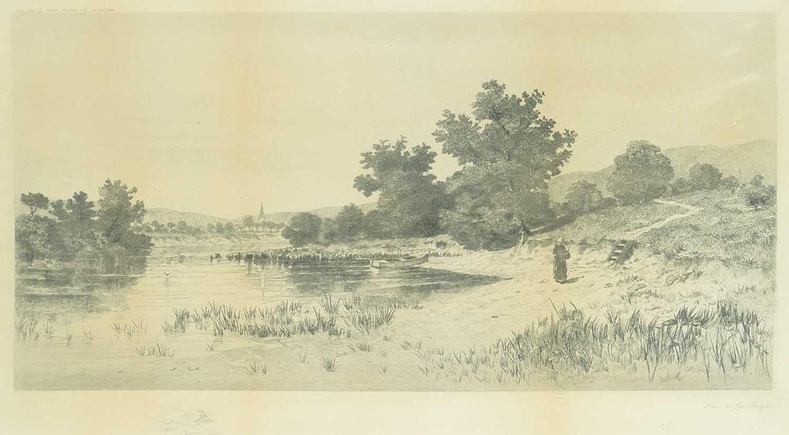 Jas. Fagan - Untitled - Lady on the Shore