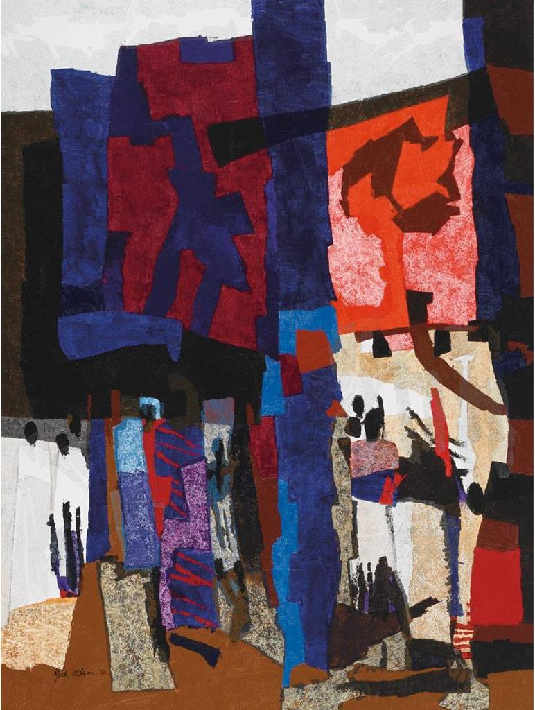 Ronald York Wilson (1907-1984) - Jaipur In Blue