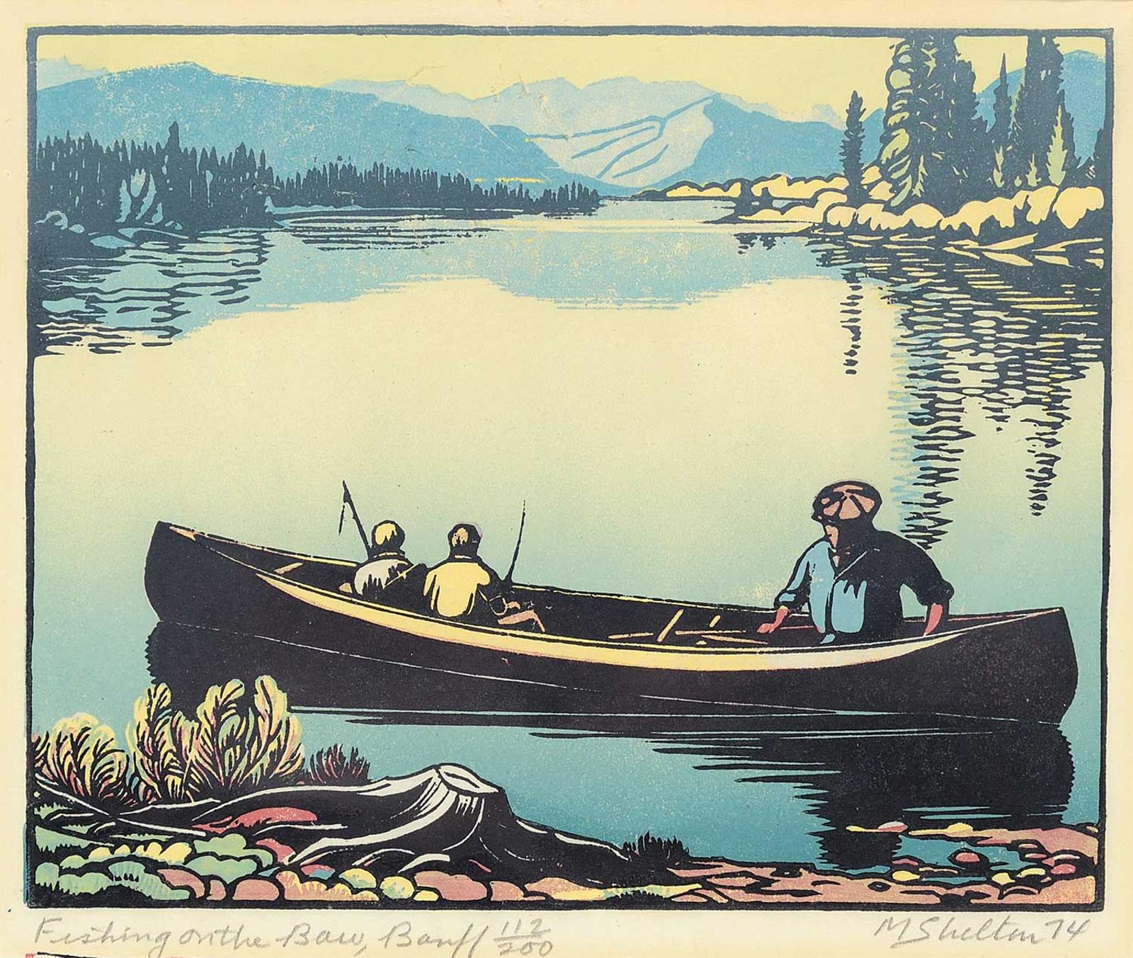 Margaret Dorothy Shelton (1915-1984) - Fishing on the Bow #112/200