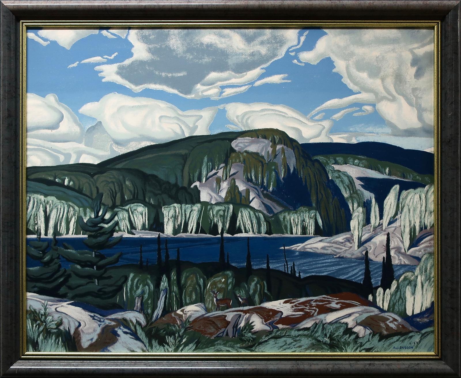 Alfred Joseph (A.J.) Casson (1898-1992) - Algonquin Park, Ontario