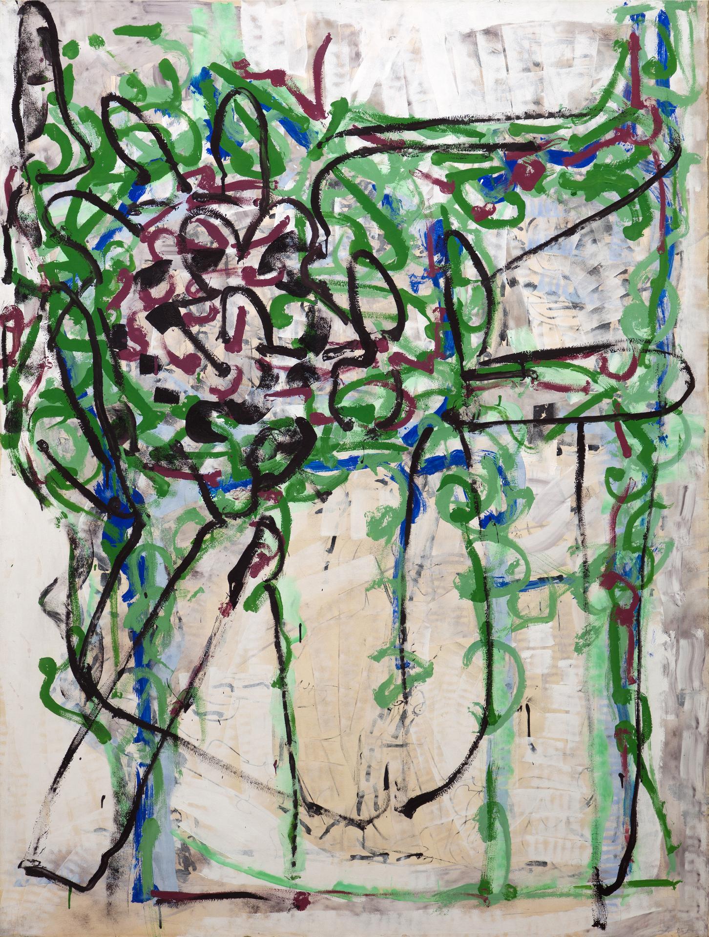 Jean-Paul Riopelle (1923-2002) - Le lièvre au collet, 1971