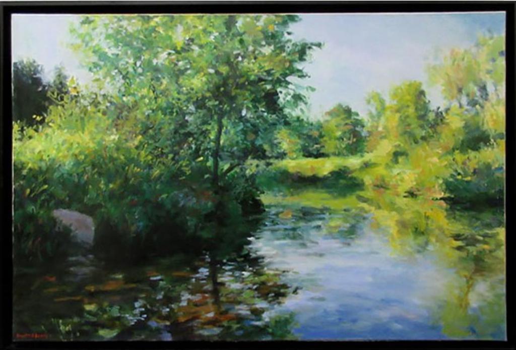 Douglas Edwards (1954) - Pond Near Dunedin