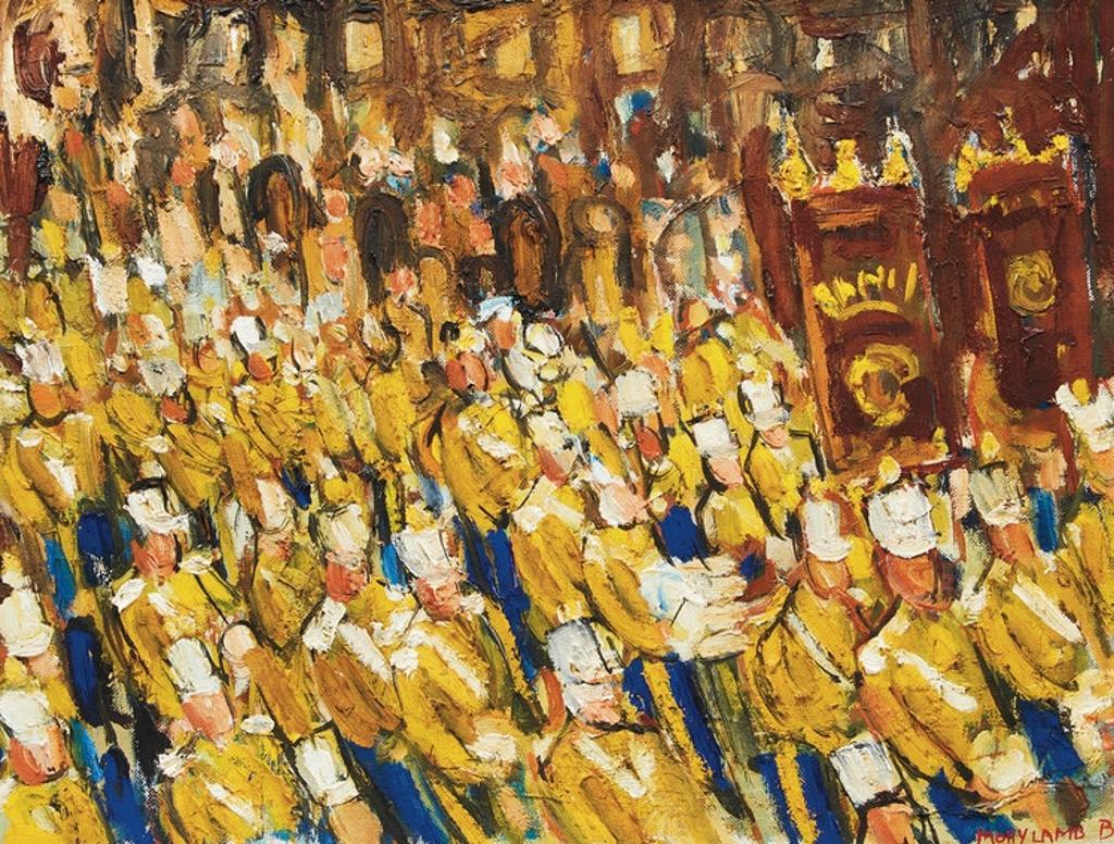 Molly Joan Lamb Bobak (1922-2014) - The Parade