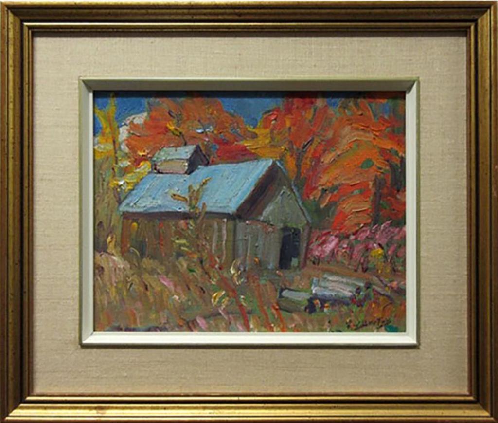 Ralph Wallace Burton (1905-1983) - Sugar Hut- 1980, Lanark County, Ont.