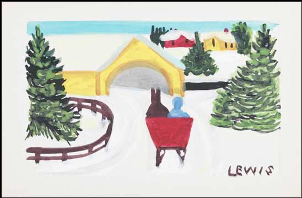 Maud Kathleen Lewis (1903-1970) - Sleigh Ride
