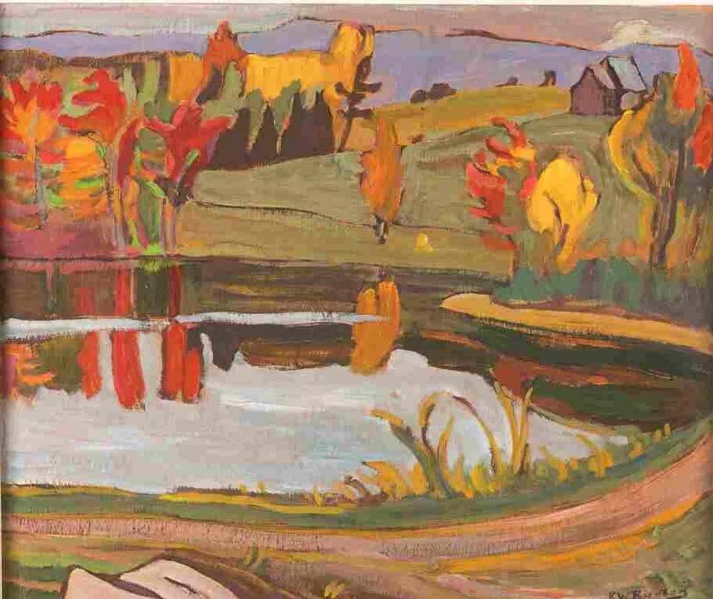 Ralph Wallace Burton (1905-1983) - Scene in the Gatineau