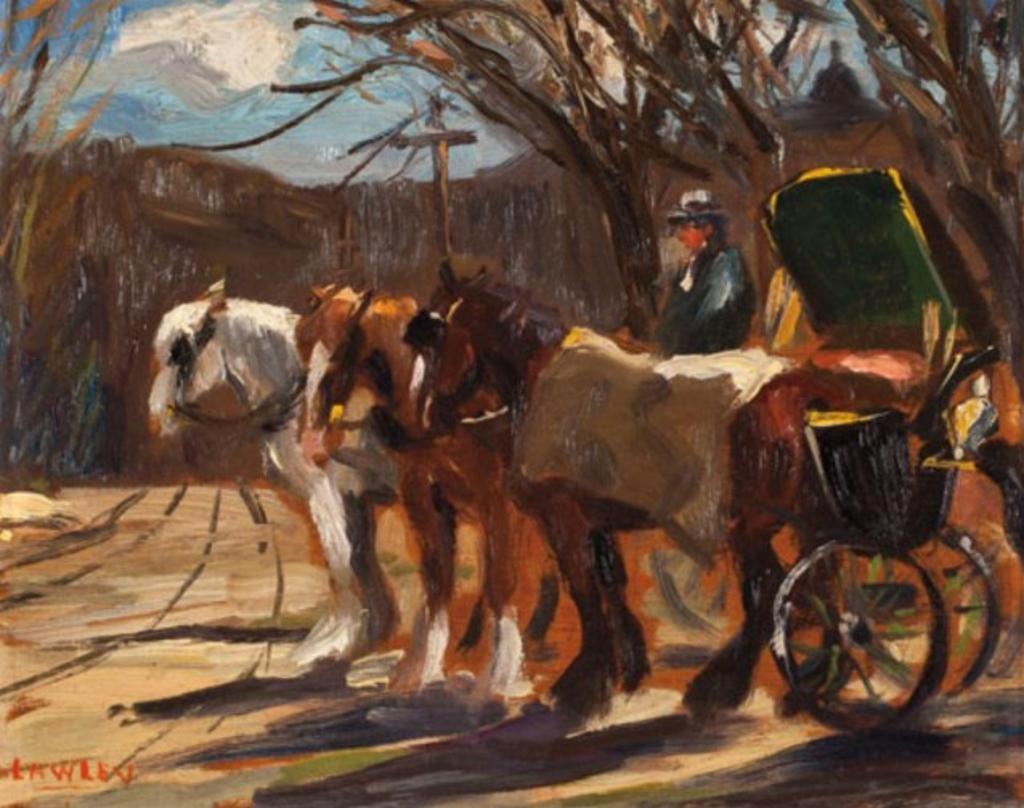 John Douglas Lawley (1906-1971) - Mount Royale Cab Stand
