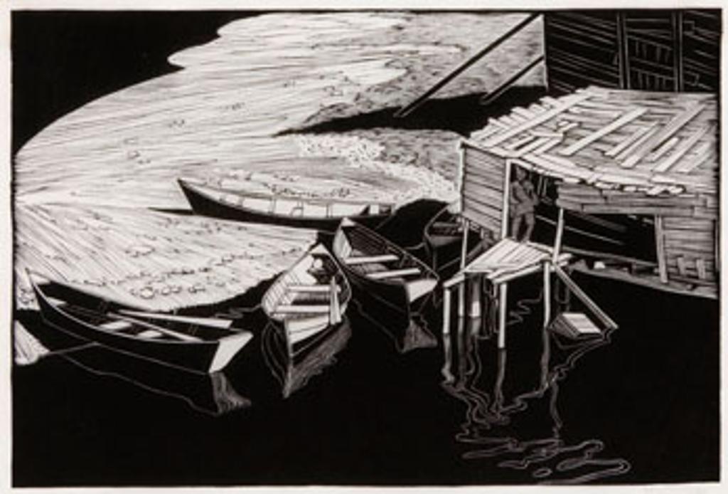 Walter Joseph (W.J.) Phillips (1884-1963) - Snake Island, Lake Winnipeg