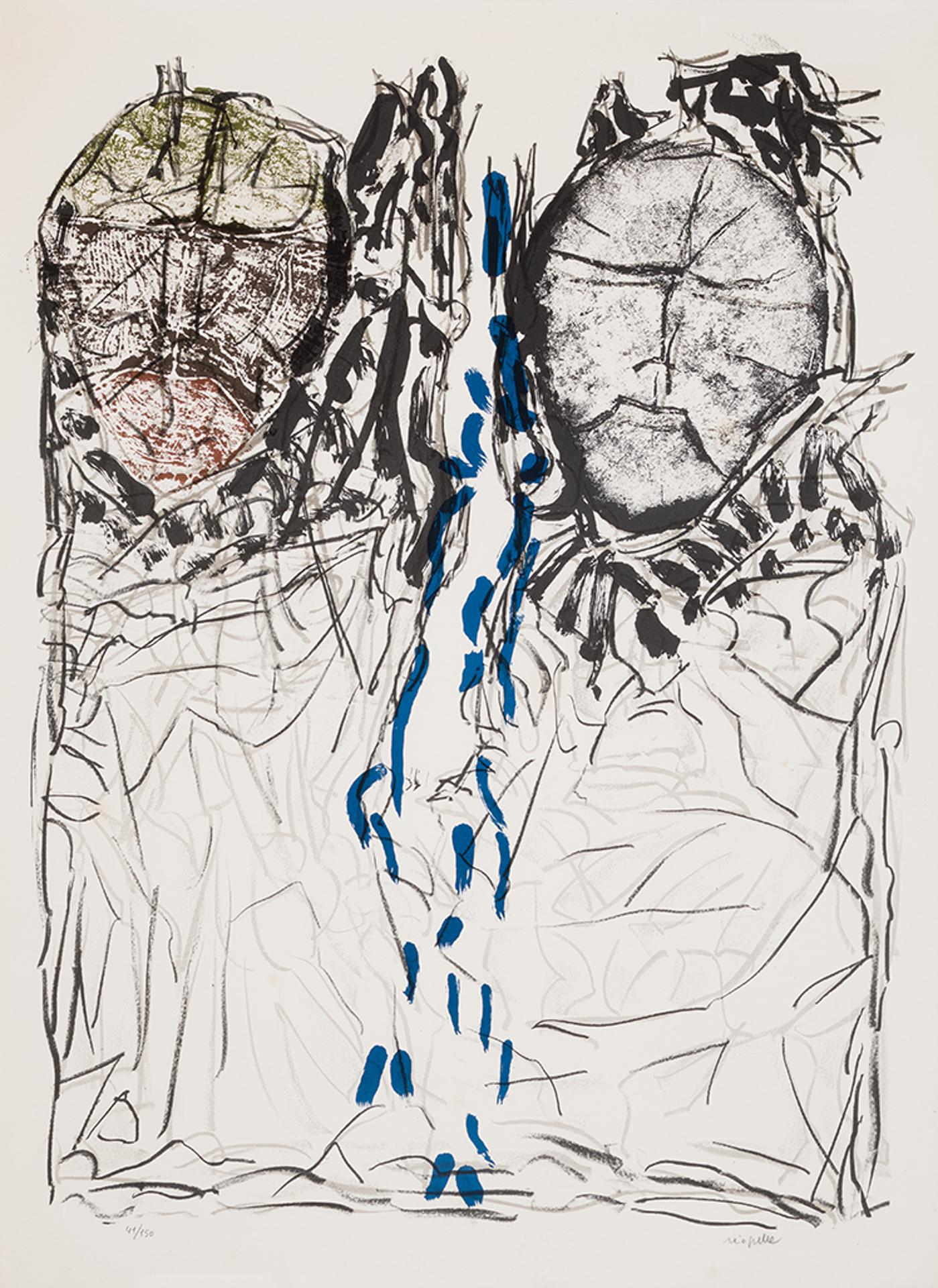 Jean-Paul Riopelle (1923-2002) - Affiche avant la lettre No. 142
