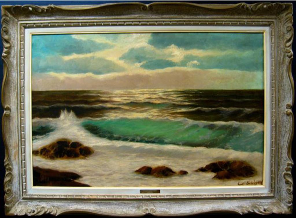 Co. Schippers - Seascape At Dusk