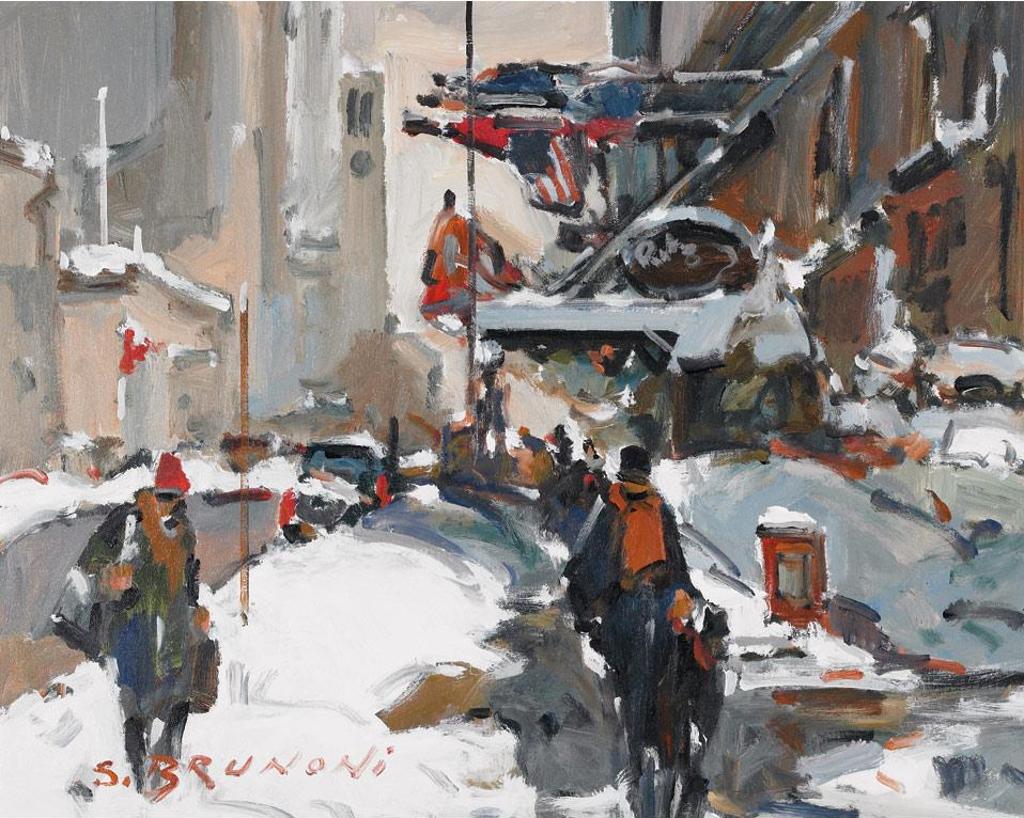 Serge Brunoni (1938-2020) - Devant Le Ritz, Montreal