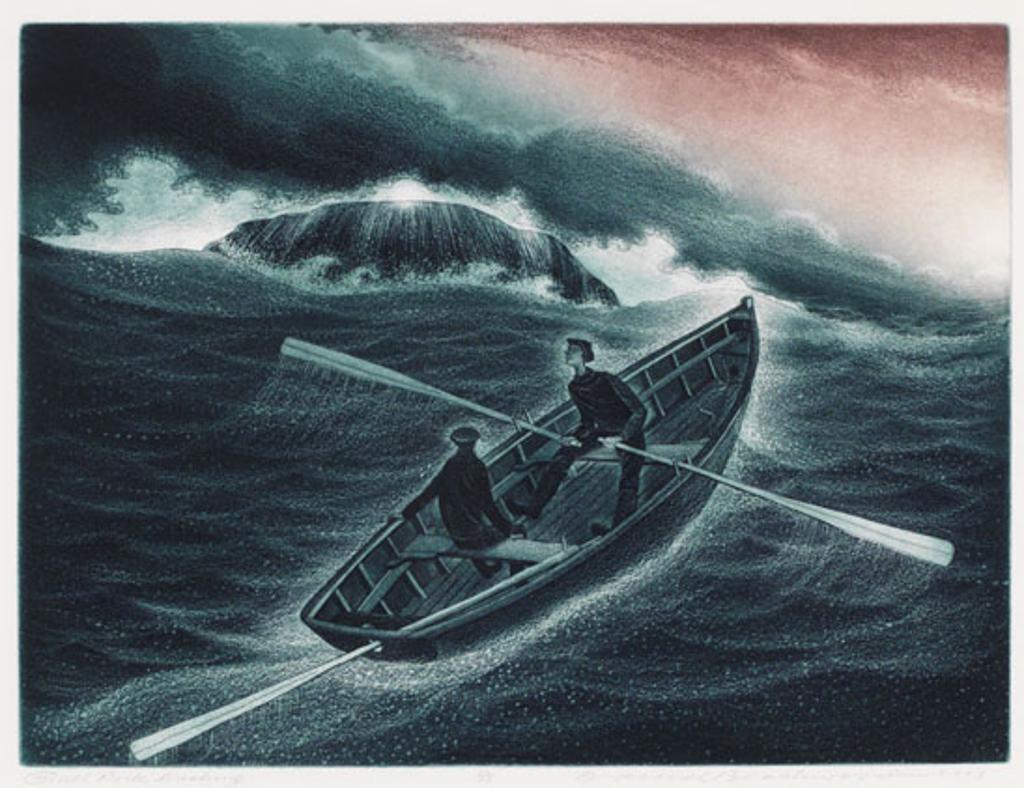David Lloyd Blackwood (1941-2022) - Gull Rock Breaking