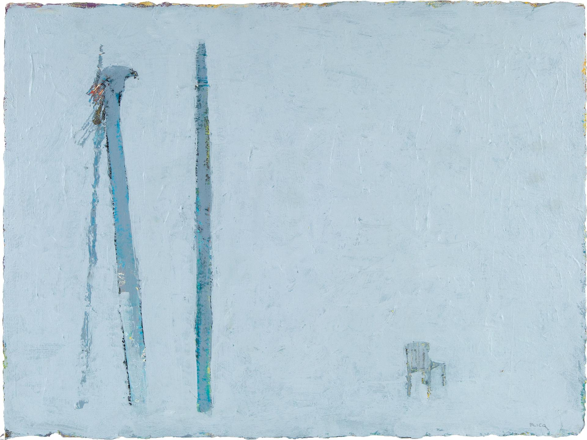 Anthony Blicq - Thistles At Blue River
