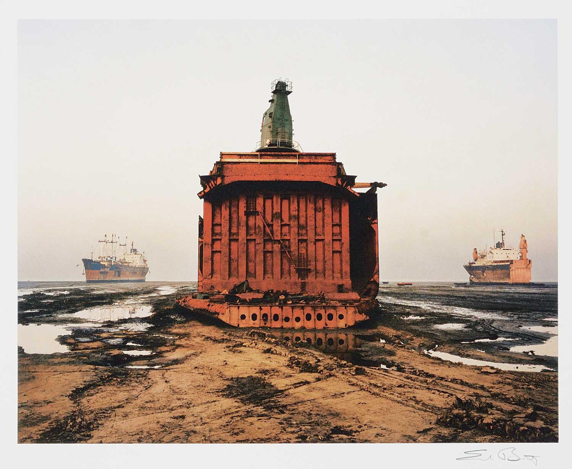 Edward Burtynsky (1955) - Shipbreaking No. 49, Chittagong, Bangladesh