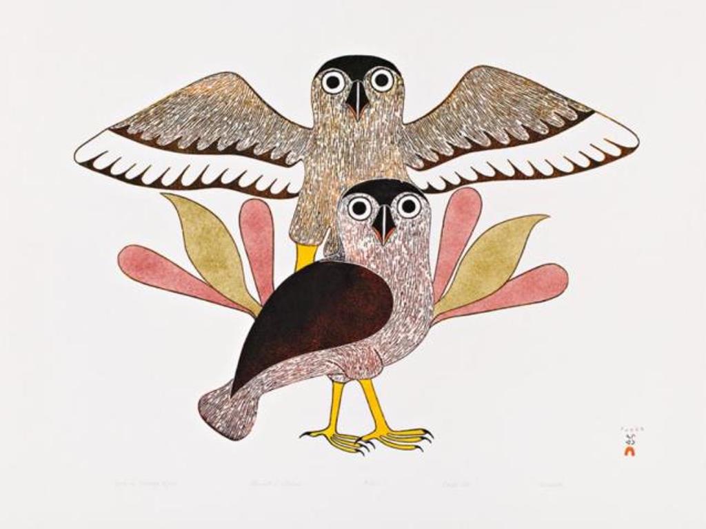 Kenojuak Ashevak (1927-2013) - Untitled
