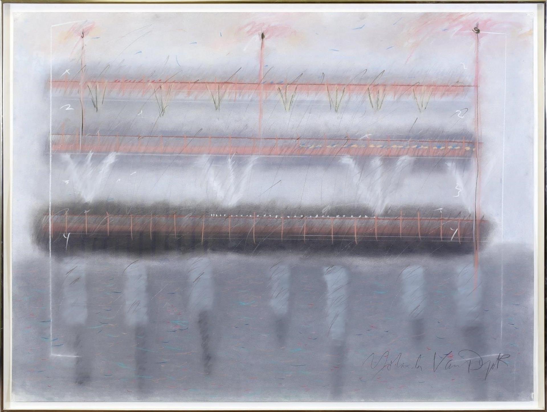 Yolanda Van Dyck (1948) - Untitled, Concert Series; 1982