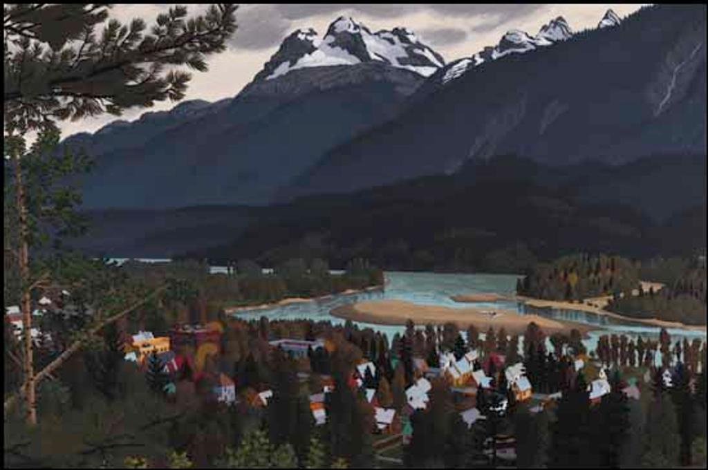 Edward John (E. J.) Hughes (1913-2007) - Revelstoke and Mount Begbie