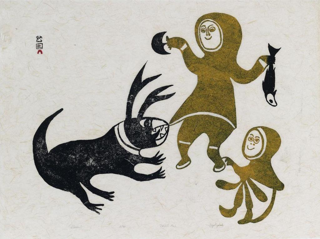 Angotigolu Teevee (1910-1967) - Untitled