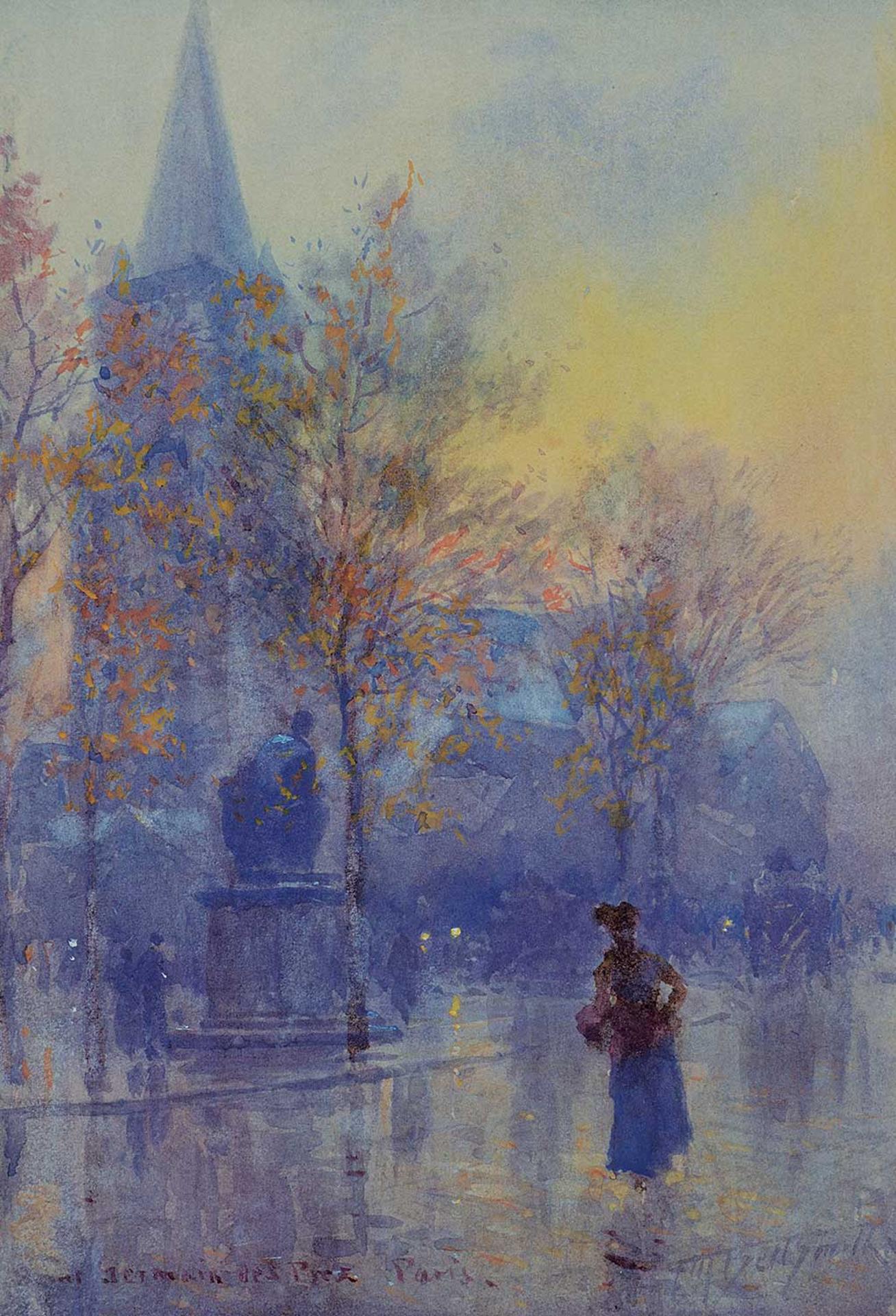 Frederic Martlett Bell-Smith (1846-1923) - Saint Germain Des Prez, Paris