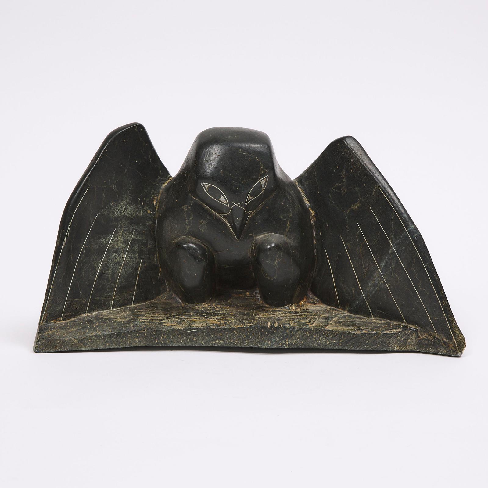 Sarwillie Amittuk - Bird With Outstretched Wings