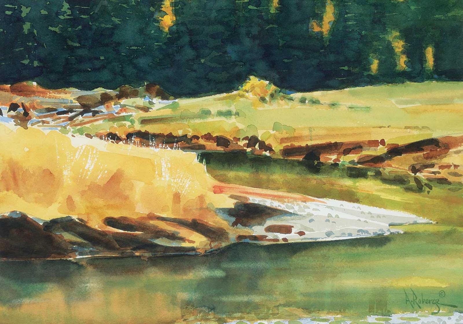 Albert Roberge - Untitled - Spring Runoff