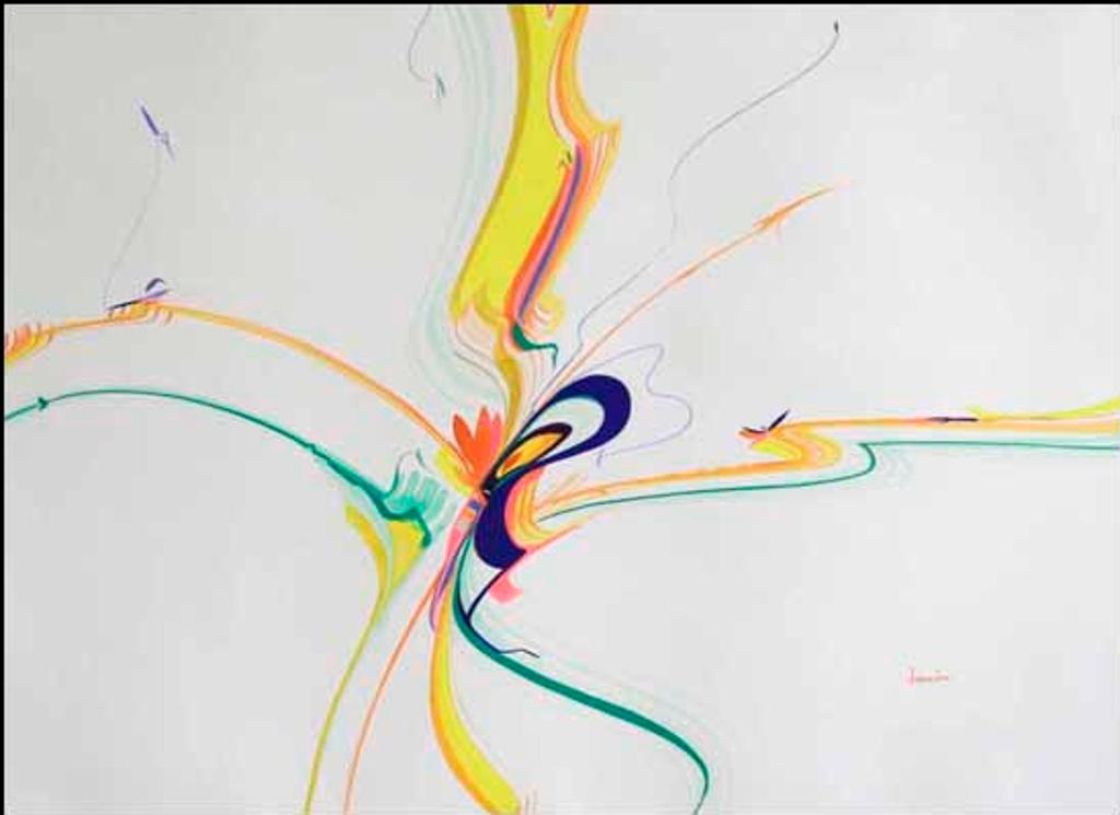 Alex Simeon Janvier (1935-2024) - Duck Pond (02568/2013-2431)