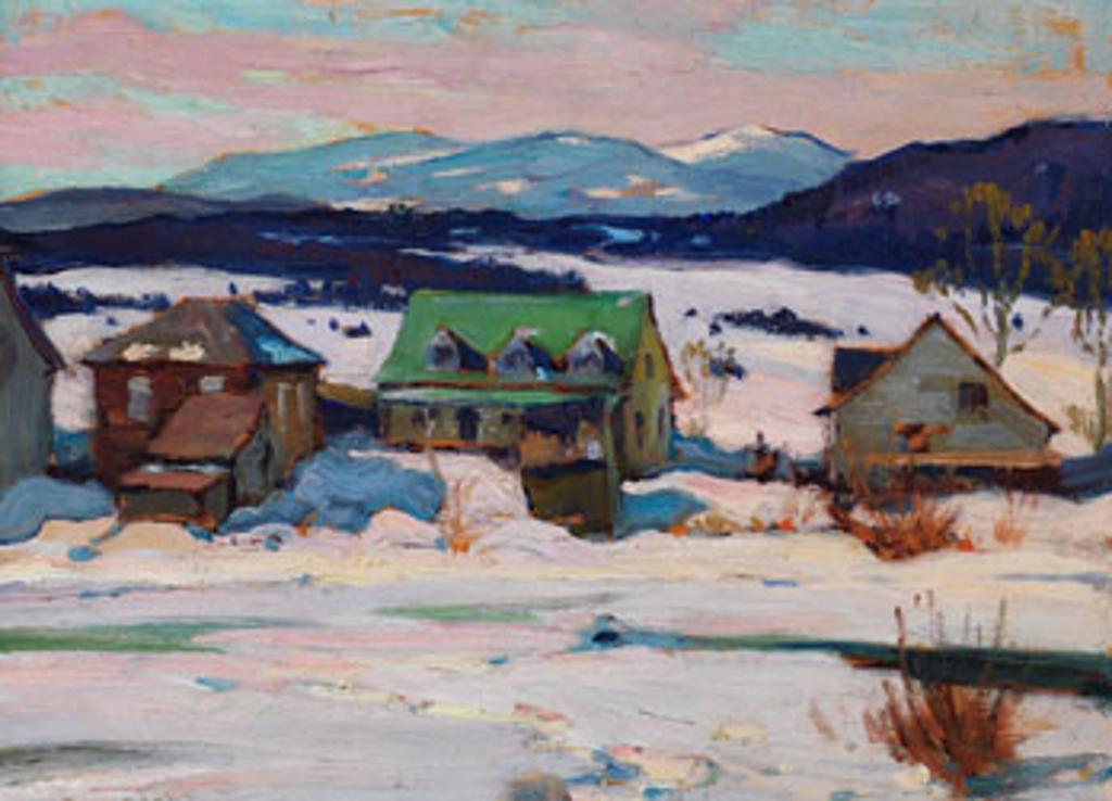 John William (J.W.) Beatty (1869-1941) - At Baie St. Paul, PQ
