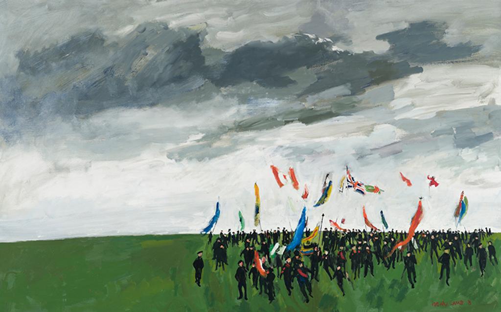 Molly Joan Lamb Bobak (1922-2014) - Scouts & Banners