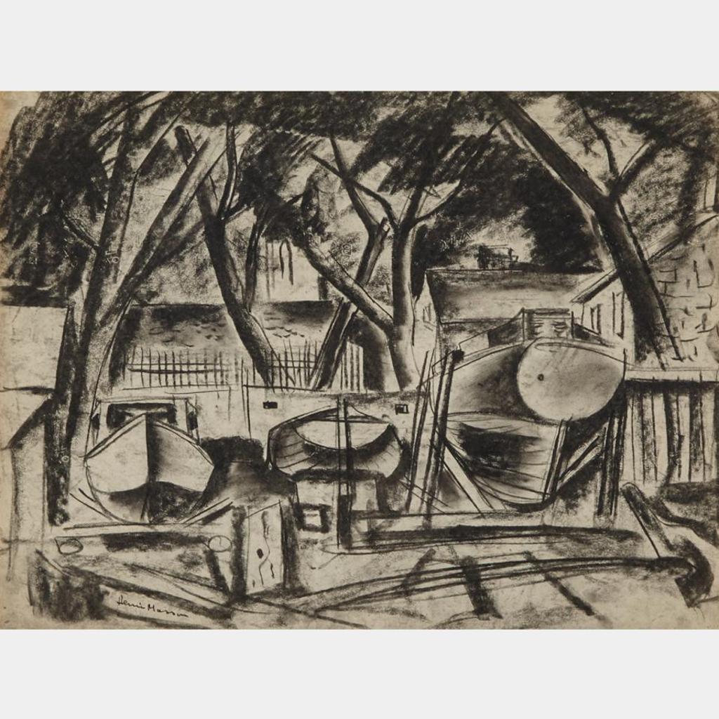 Henri Leopold Masson (1907-1996) - Shipyard
