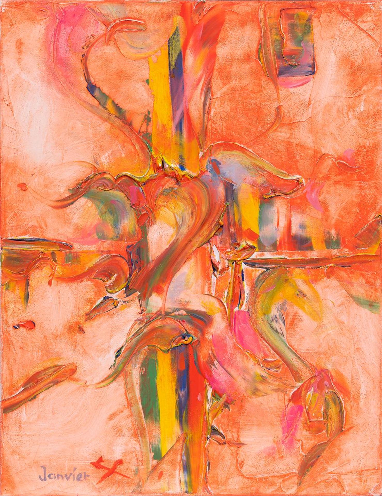 Alex Simeon Janvier (1935-2024) - Fast Fiddle - 'X' Series