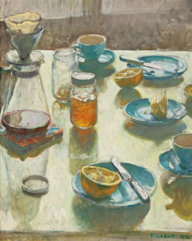 Joseph (Joe) Francis Plaskett (1918-2014) - Breakfast with Marmalade