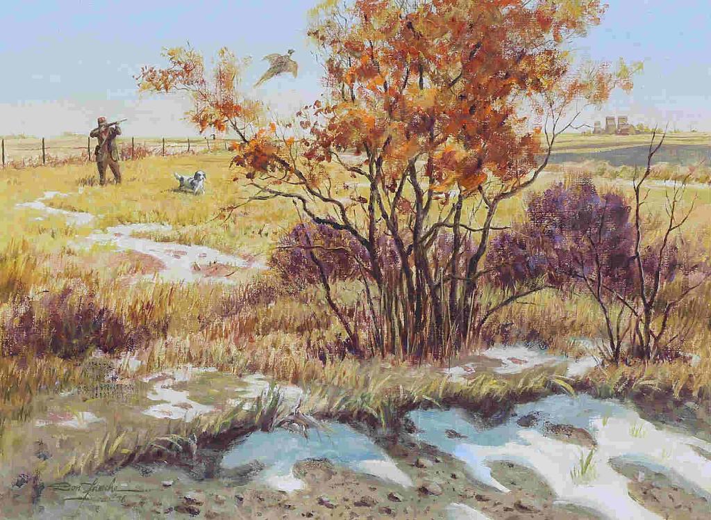 Don Frache (1919-1994) - The Hunter; 1976