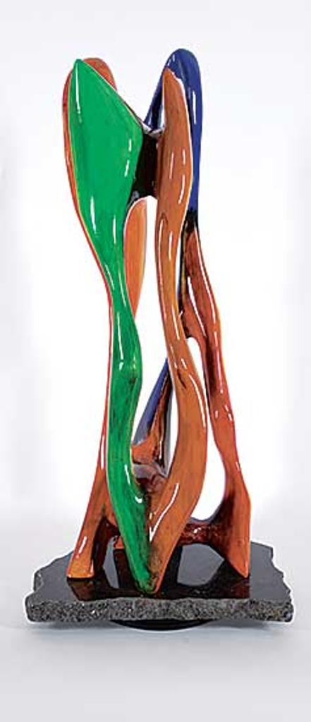 Clement Lemieux (1946) - Untitled - Long Face, Long Visage