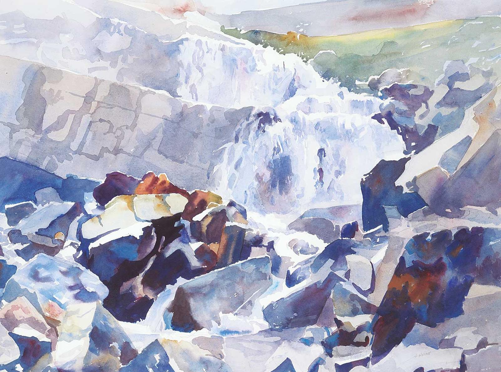 Jerry Heine (1937) - Falls near Lake Oesa