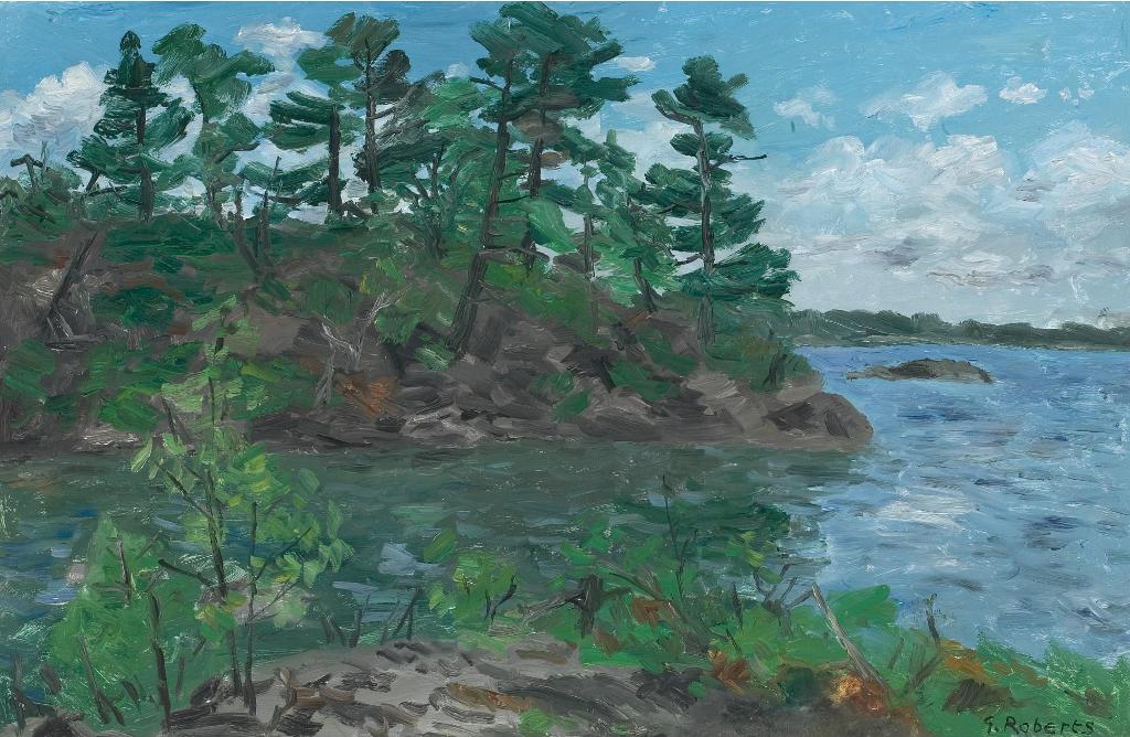 Goodridge Roberts (1904-1974) - Channel, Georgian Bay