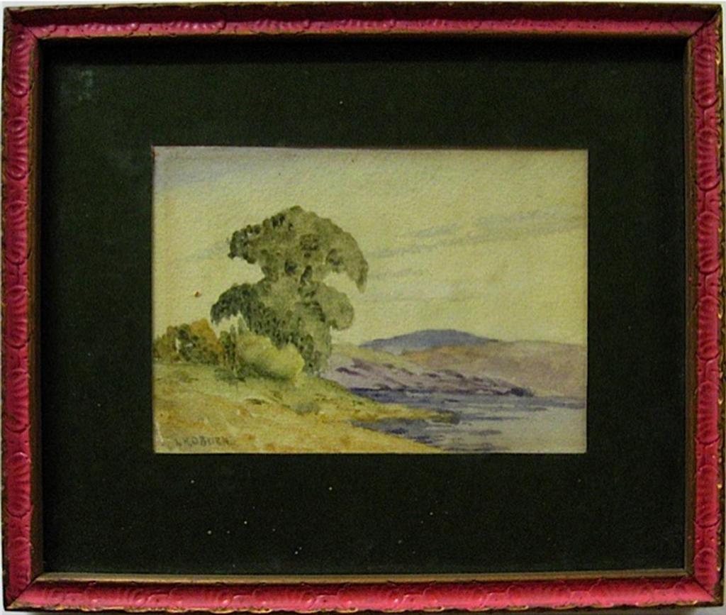 Lucius Richard O'Brien (1832-1899) - Lake Scene